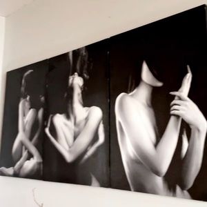 A set of 3 art pieces